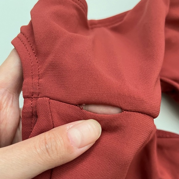 Robin Piccone Ava Cut Out Braided Strappy One Piece Swimsuit Size 14 - Picture 9 of 9